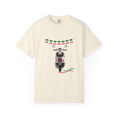 ✅ AU/NZ  Comfort Colours 1717, Italian Heritage Unisex T-Shirt - Amore Graphic Design Vespa
