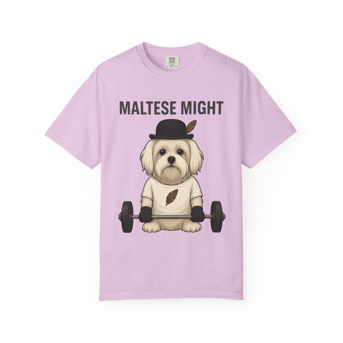 JABU GRIND - MALTESE: A Fun, Dog-Loving Gym Tee for NZ & AU Humans JABU© • JustAboutBeingU®