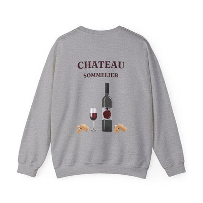 ✅ AU/NZ Chic Wine Lover Sweatshirt - Perfect for Wine Tastings, CHATEAU SOMMELIER!