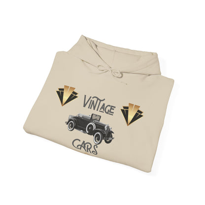 ✅ AU/NZ Vintage Cars Hooded Sweatshirt - Retro Auto Lovers Gift, Classic Car Apparel, Nostalgic Sweatshirt, Automotive Fashion, Car Enthusiasts!