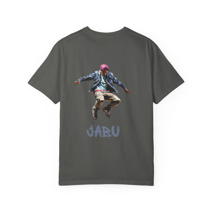 ✅  AU/NZ  Comfort Colours 1717, Unisex Garment-Dyed T-Shirt - Urban Street Style with JABU Graphic Supra Fly