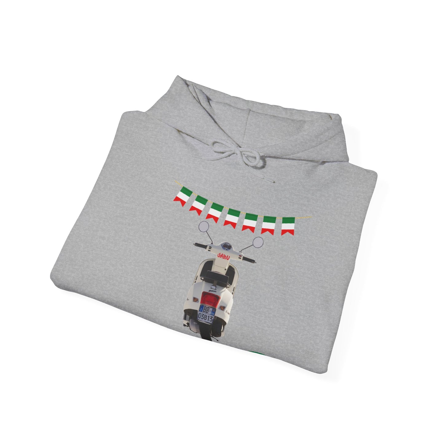 ✅ AU/NZ Italian Love Hoodie - Unisex Heavy Blend™ Sweatshirt with Scooter Design VESPA