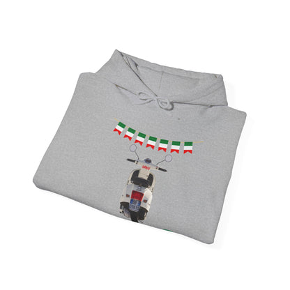 ✅ AU/NZ Italian Love Hoodie - Unisex Heavy Blend™ Sweatshirt with Scooter Design VESPA