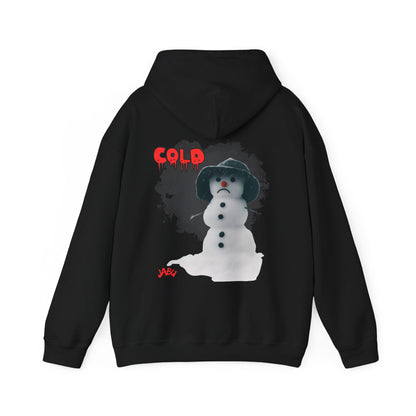 ✅ AU/NZ Frosty Fun Unisex Hooded Sweatshirt - Perfect for Winter Celebrations-Frosty with ATTITUDE!