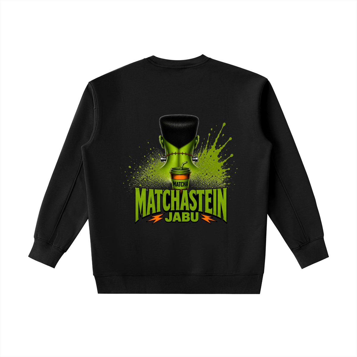 Matchastein Monster Graphic Heavyweight Crewneck Sweatshirt