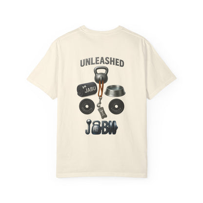 JABU GRIND – LE FRENCH: A Fun, Dog-Loving Gym Tee for NZ & AU Humans JABU© • JustAboutBeingU®