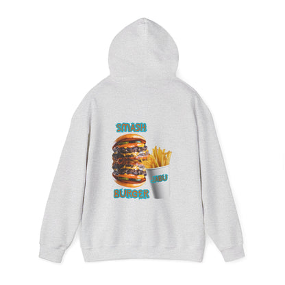 ✅ AU/NZ Smash Burger Hoodie, Fun Foodie Sweatshirt, Unisex Casual Wear, Gift for Chefs, Food Lovers, Trendy Streetwear, SMASH IT!