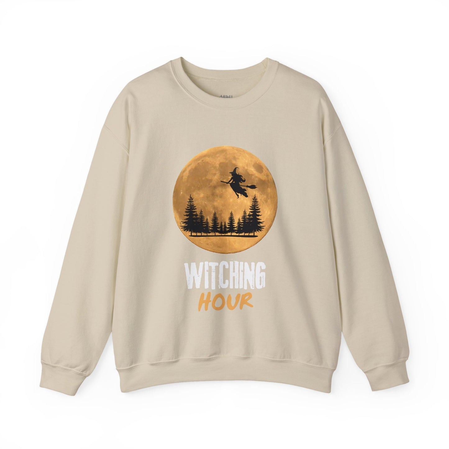 ✅ AU/NZ Witching Hour & Howl Unisex Crewneck Sweatshirt - Spooky Halloween Vibe