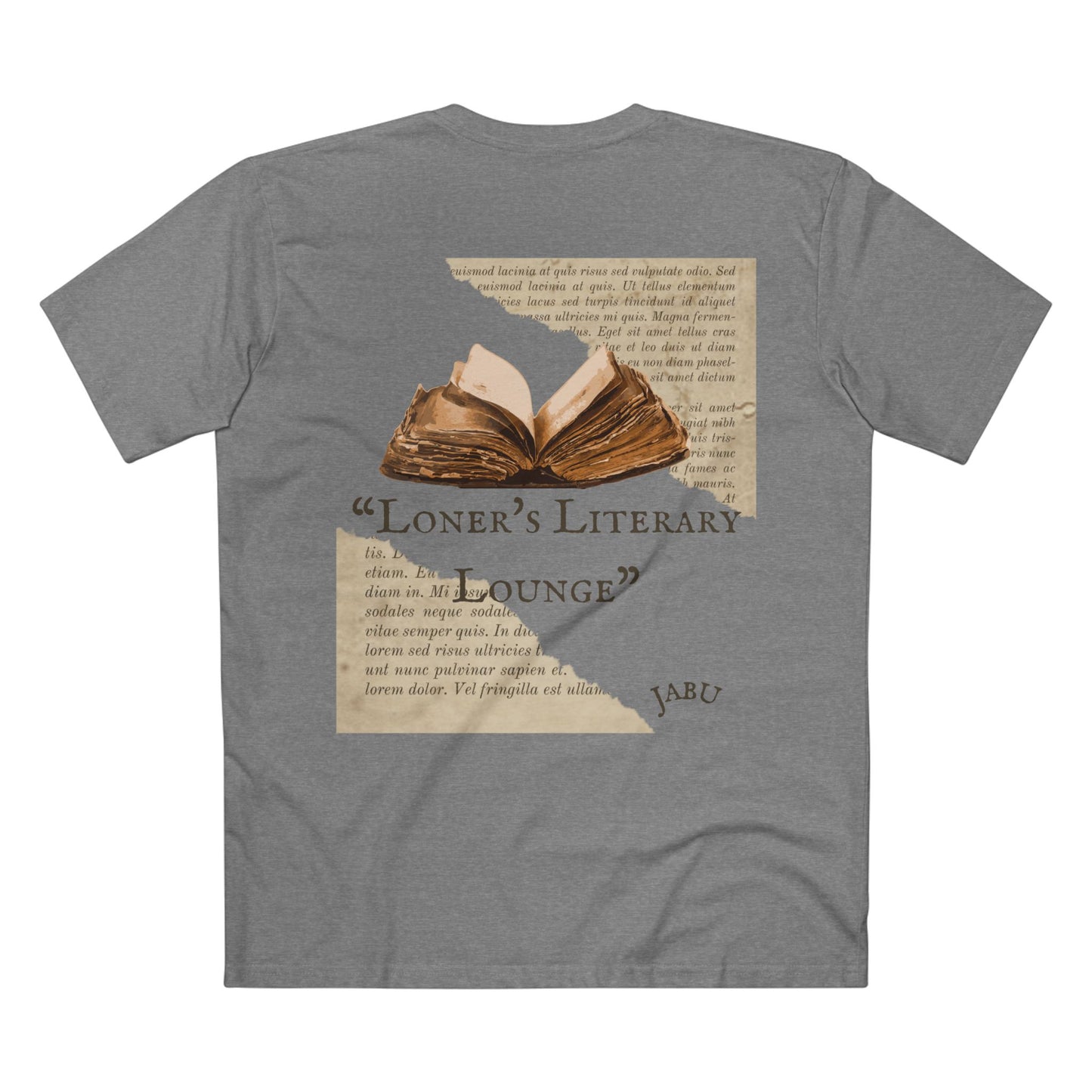 ✅ AU/NZ- As Colour 5001Adult Staple Tee, Literary Antisocial Club