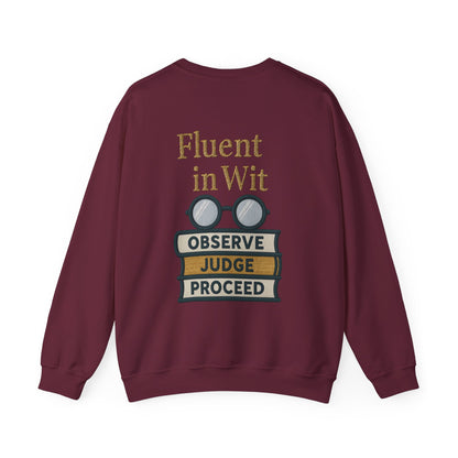Fluent in Wit Sweatshirt