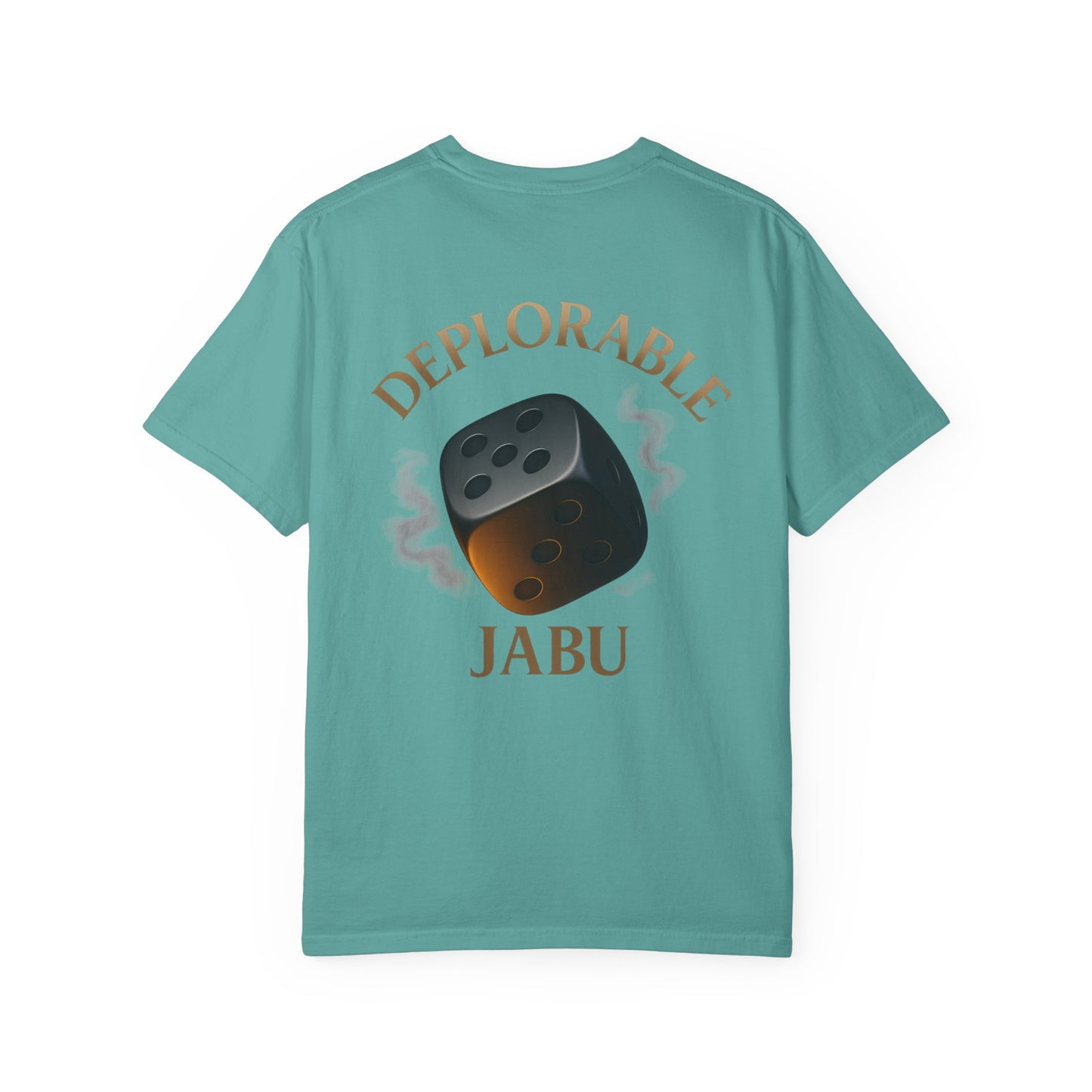 Adorable or Deplorable Dice Tee
Life’s a roll of the dice — some days you’re sweet, some days you’re savage. This design owns both sides. Smooth feel, bold print, and a playful edge that turns heads anywhere you go.

JABU© • JustAboutBeingU®