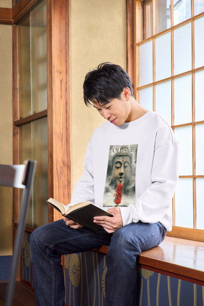 ✅ AU/NZ Spiritual Buddha Crewneck Sweatshirt - Unisex Heavy Blend™ SAGE