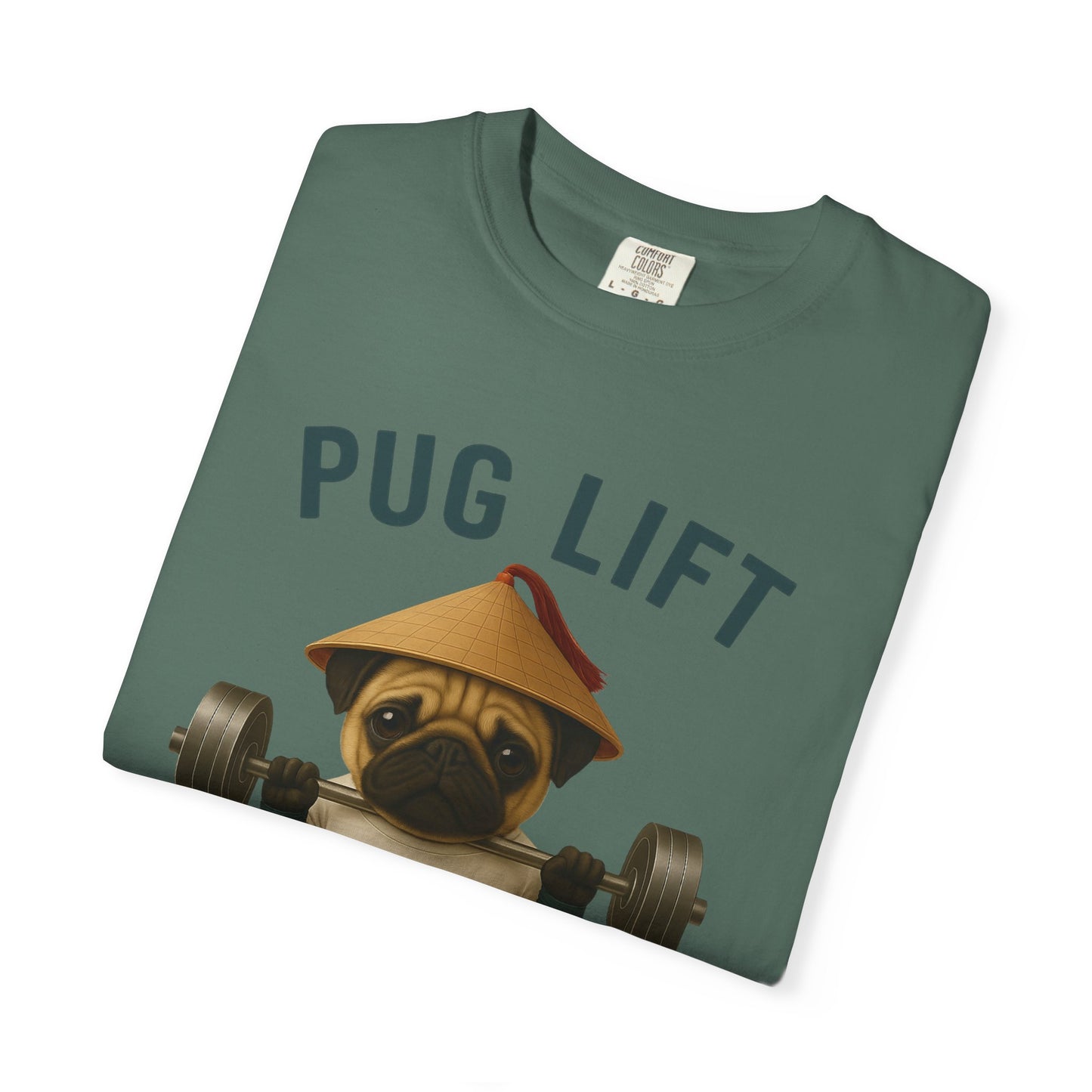 JABU GRIND - PUG: A Fun, Dog-Loving Gym Tee for NZ & AU Humans JABU© • JustAboutBeingU