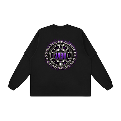 One Chain Keep It Simple Graphic Layered Oversized T Shirt