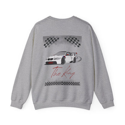 ✅ AU/NZ Drift King Unisex Crewneck Sweatshirt - Perfect for Car Enthusiasts DRIFT