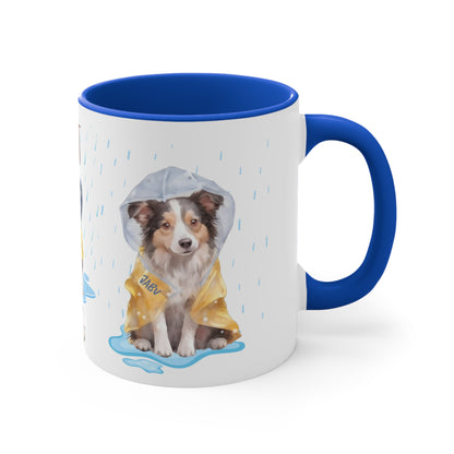 ✅ AU/NZ Colorful Dog-Themed Accent Mugs, Wet Dog Mug, Pet Owner Gift, Rainy Day Coffee Cup, Dog Lover's Mug, Cute Pet Accessories
