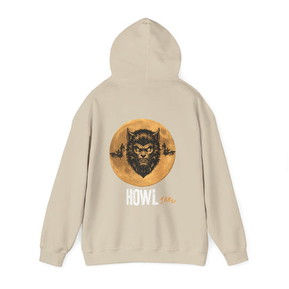 ✅ AU/NZ Witching Hour & Howl Graphic Hoodie - Perfect for Halloween and Cozy Nights HOWL