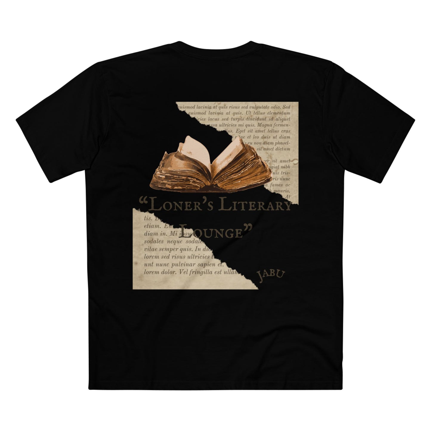 ✅ AU/NZ- As Colour 5001Adult Staple Tee, Literary Antisocial Club