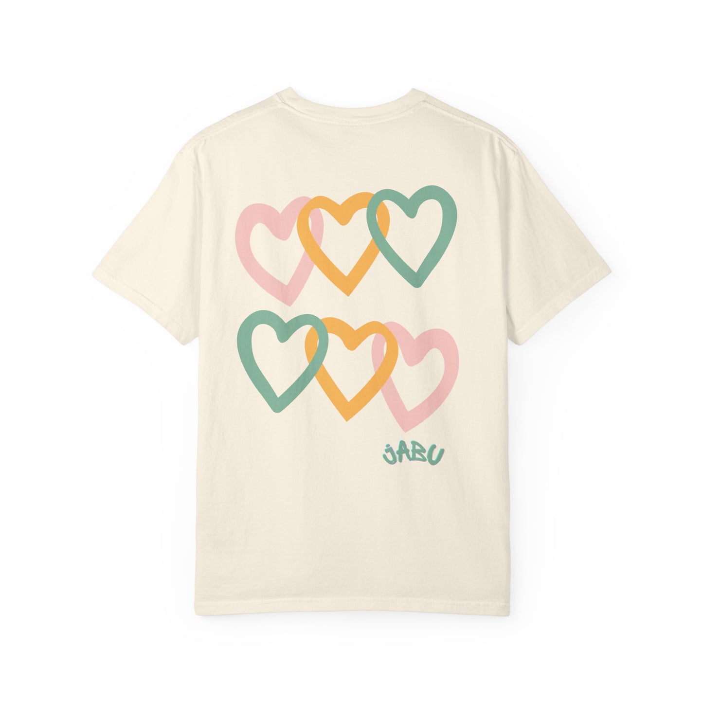 ✔️✅ AU/NZ, Comfort Colours 1717, Romantic Heart Theme Unisex T-Shirt - Perfect for Valentine's Day & Love Celebrations