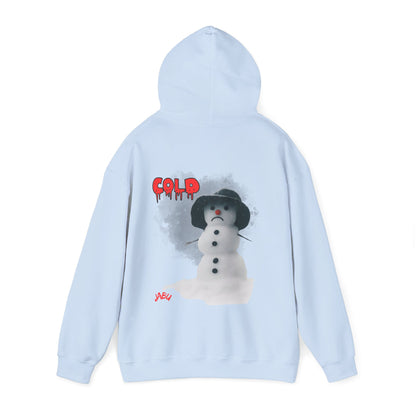 ✅ AU/NZ Frosty Fun Unisex Hooded Sweatshirt - Perfect for Winter Celebrations-Frosty with ATTITUDE!