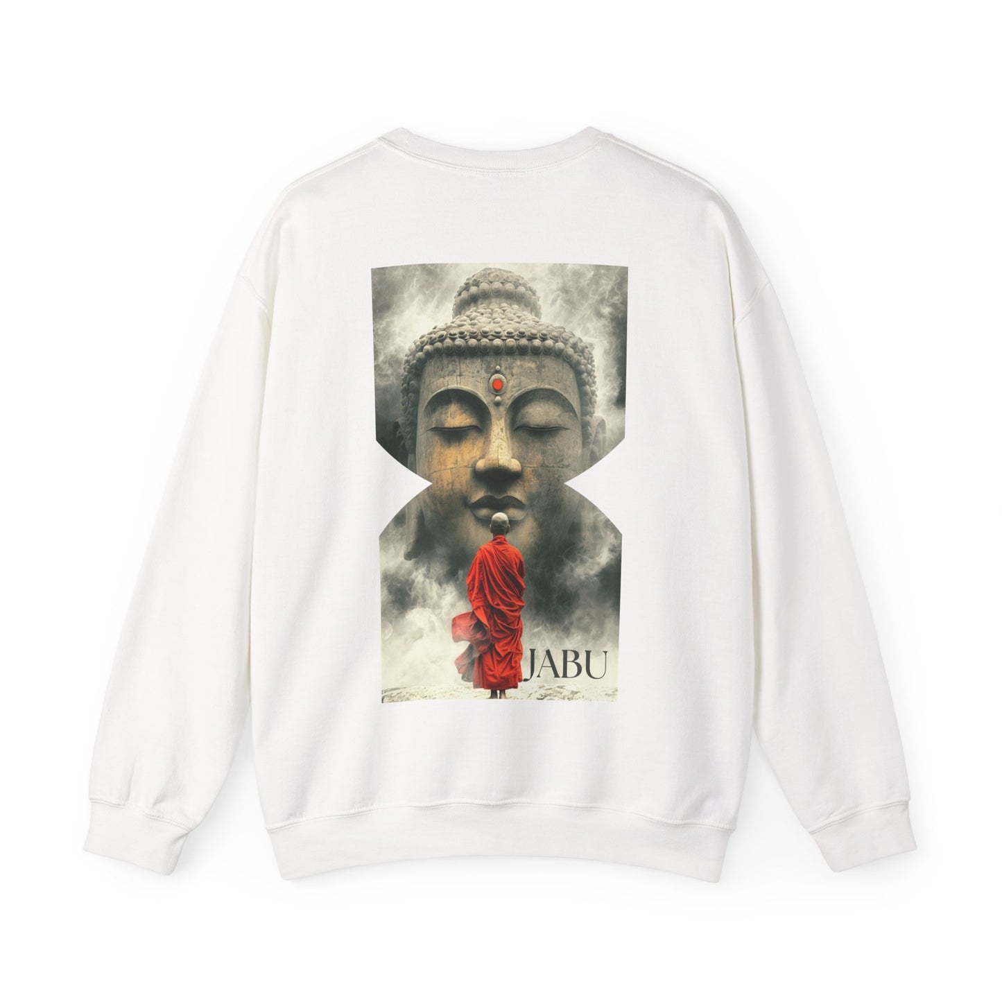 ✅ AU/NZ Spiritual Buddha Crewneck Sweatshirt - Unisex Heavy Blend™ SAGE