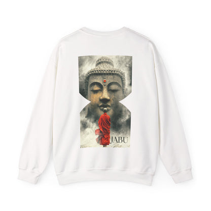 ✅ AU/NZ Spiritual Buddha Crewneck Sweatshirt - Unisex Heavy Blend™ SAGE
