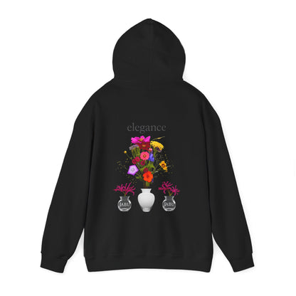 ✅ AU/NZ Elegant Floral Design Hooded Sweatshirt -, Trendy Casual Wear, Spring Fashion, I’M JUST A FLORAL ARRANGEMENT!