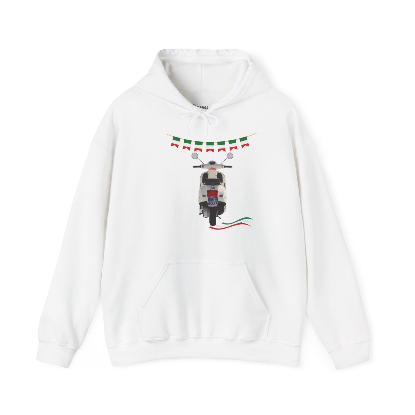 ✅ AU/NZ Italian Love Hoodie - Unisex Heavy Blend™ Sweatshirt with Scooter Design VESPA