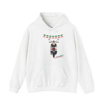 ✅ AU/NZ Italian Love Hoodie - Unisex Heavy Blend™ Sweatshirt with Scooter Design VESPA