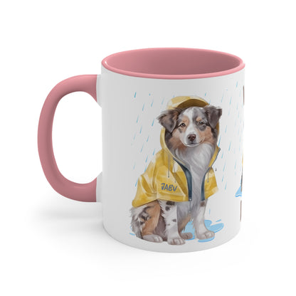 ✅ AU/NZ Colorful Dog-Themed Accent Mugs, Wet Dog Mug, Pet Owner Gift, Rainy Day Coffee Cup, Dog Lover's Mug, Cute Pet Accessories