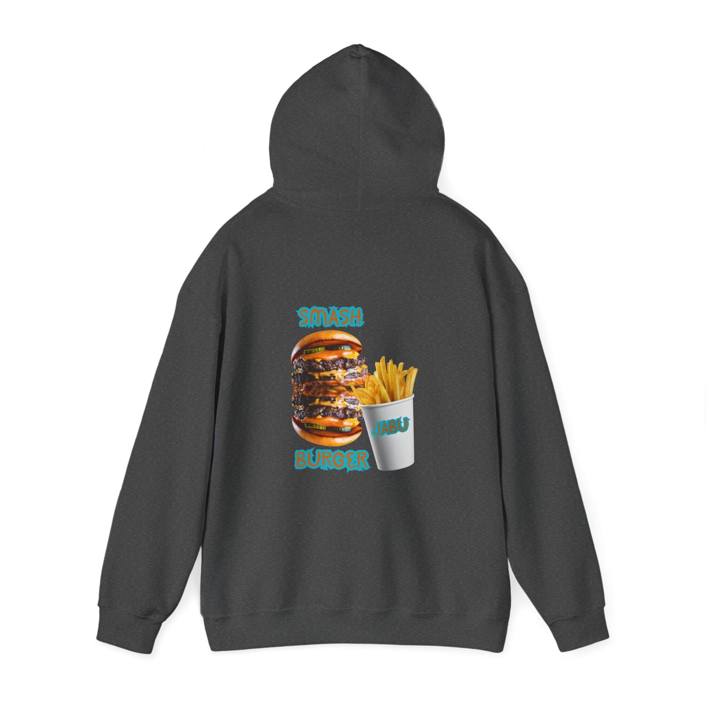 ✅ AU/NZ Smash Burger Unisex Hoodie with Fun Food Graphics