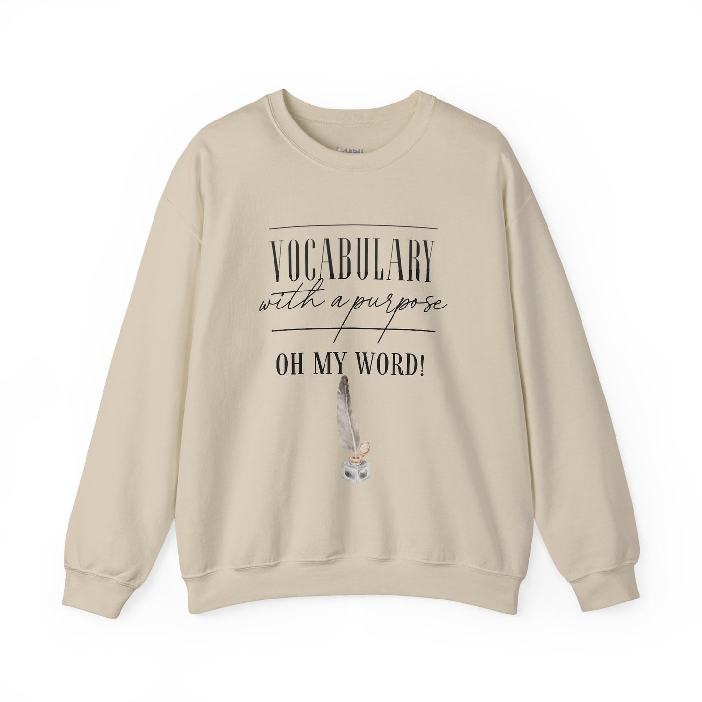 ✅ AU/NZ Vocabulary with a Purpose Crewneck Sweatshirt - Unisex WORD