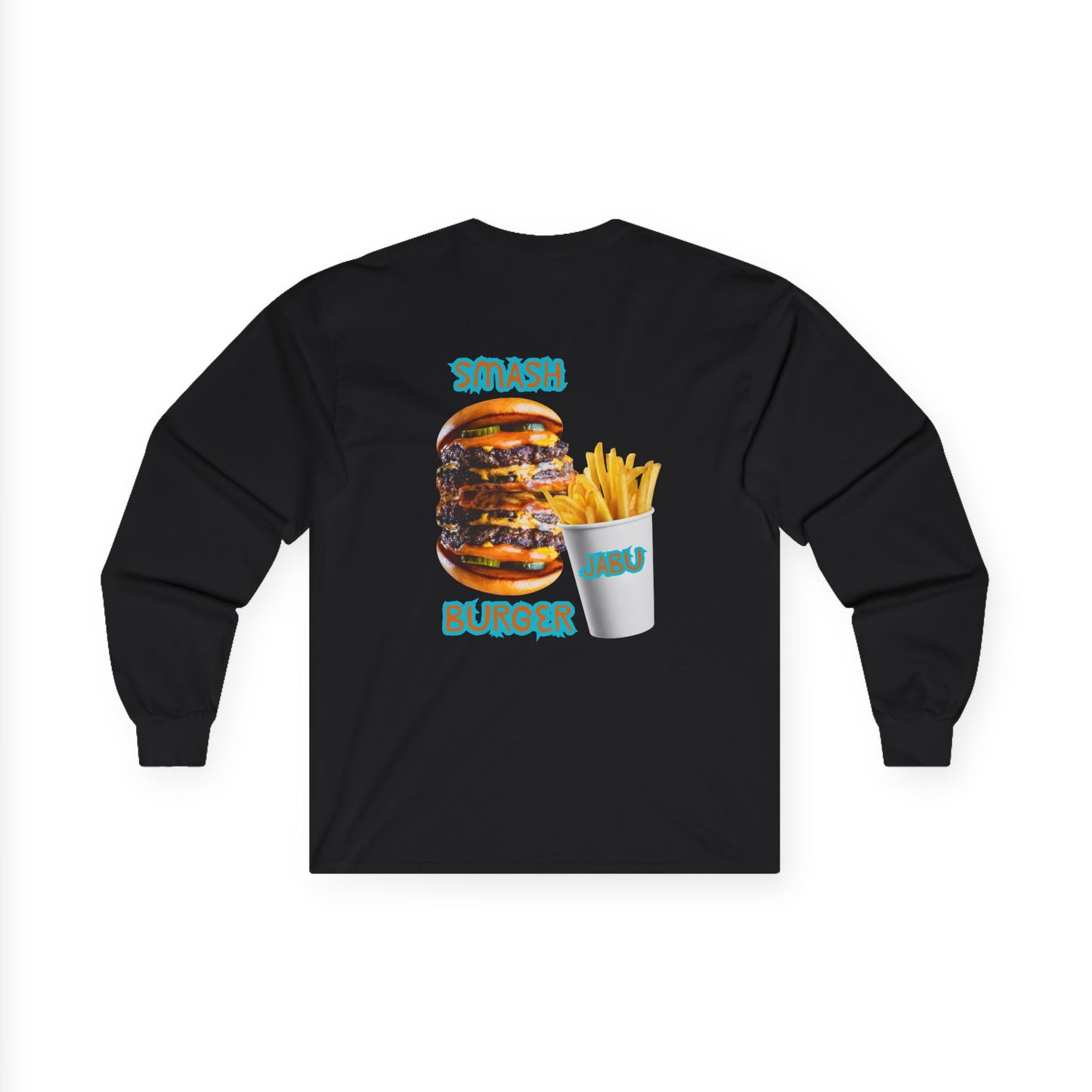 ✅ AU/NZ Smash Burger Long Sleeve Tee - Fun Foodie Apparel, Perfect for Food Lovers, Casual Wear, BBQs, and Gifts