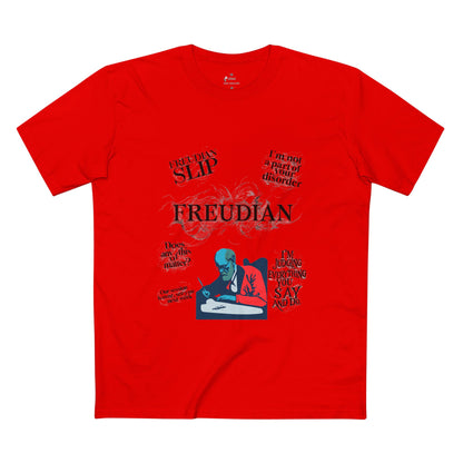 ✅ AU/NZ Freudian Slip Adult Tee - Funny Psychology Shirt, Gifts for Psychologists, Casual Wear, Humor Apparel