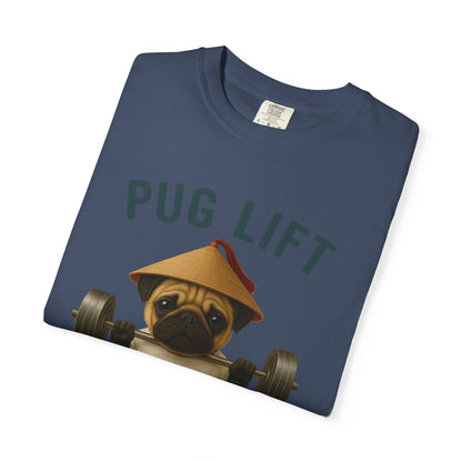 JABU GRIND - PUG: A Fun, Dog-Loving Gym Tee for NZ & AU Humans JABU© • JustAboutBeingU