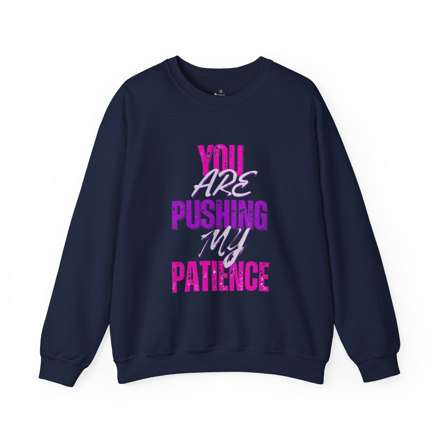 ✅ AU/NZ Patience Pushing Unisex Crewneck Sweatshirt, Antisocial Sweatshirt, Gift for Youself, Cozy Lounge Wear, Back Off Antisocial!