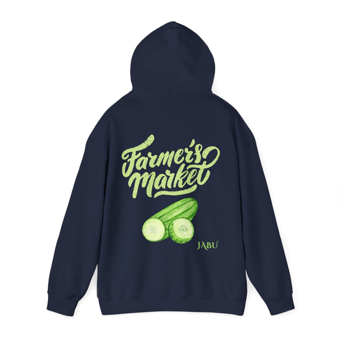 ✅ AU/NZ Farmer's Market Hoodie – Unisex Heavy Blend™ Sweatshirt with Pickle Design