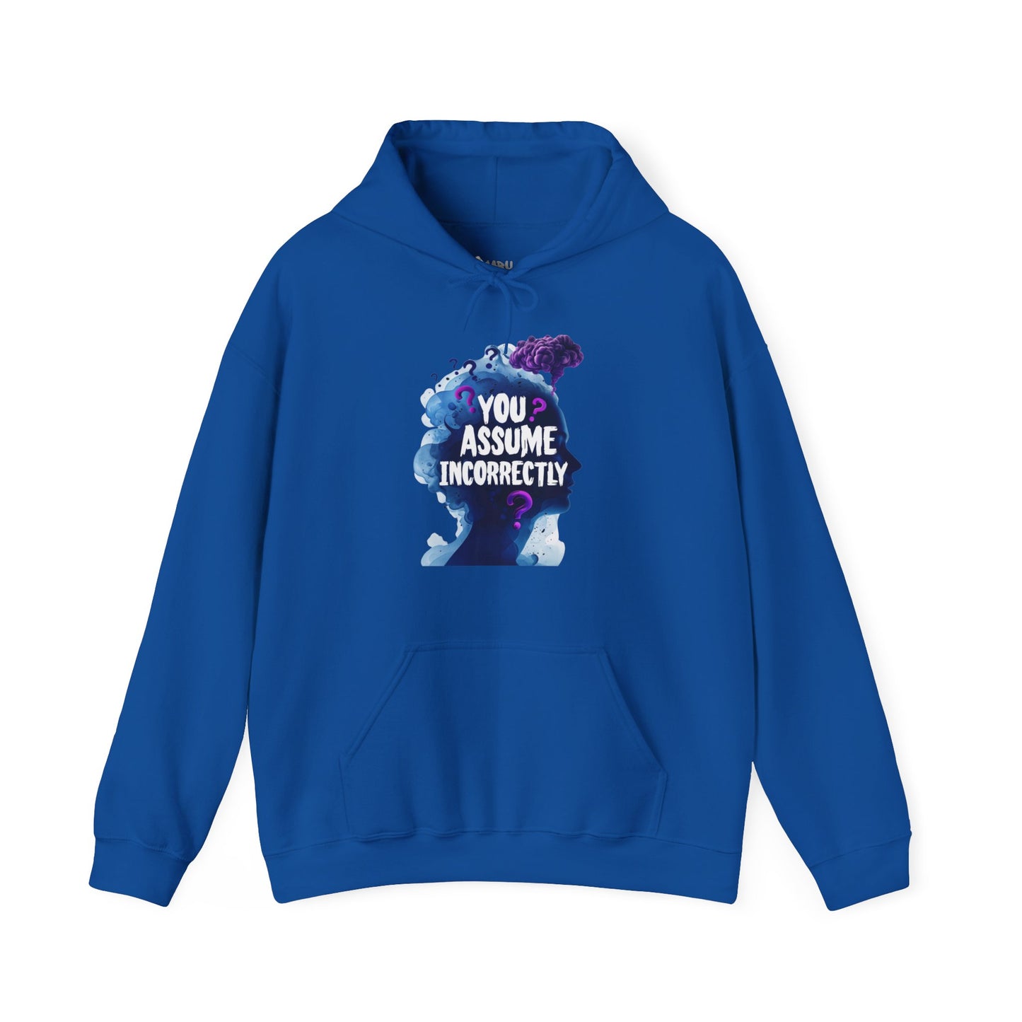 ✅ AU/NZ  Assume Incorrectly Unisex Hoodie - Thought-Provoking Graphic Sweatshirt- You Assume!
