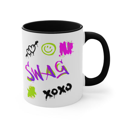 ✅  AU/NZ Colorful Accent Mugs, 11oz SWAG