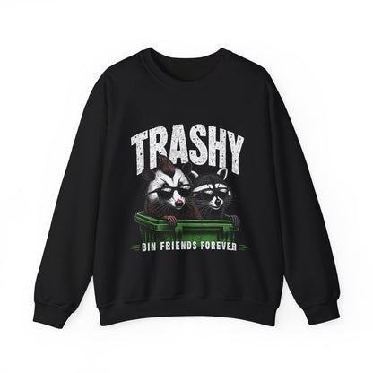Trashy Bin Friends Forever Crewneck Sweatshirt