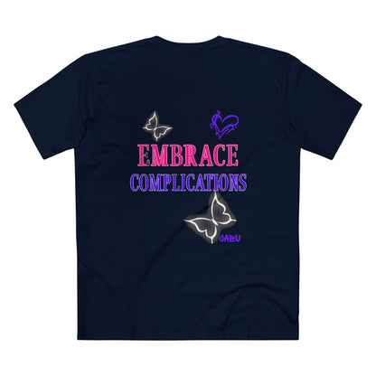 ✅ AU/NZ Complicated - Fun Graphical T-Shirt for Casual Outings, Gift for Friends, Birthday Present, Self-Love Statement