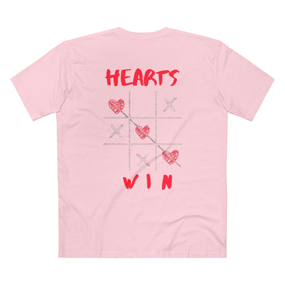✅ AU/NZ Cute Valentine’s Day Love Tee, Funny Gift, Couples Shirt, Hearts WIN, I LOVE YOU