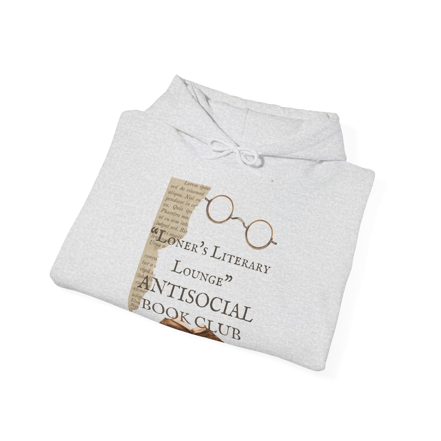 ✅ AU/NZ Book Club Hoodie -  Literature Lover Antisocial Club