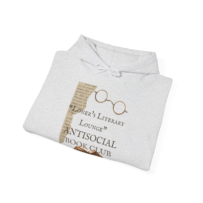 ✅ AU/NZ Book Club Hoodie -  Literature Lover Antisocial Club