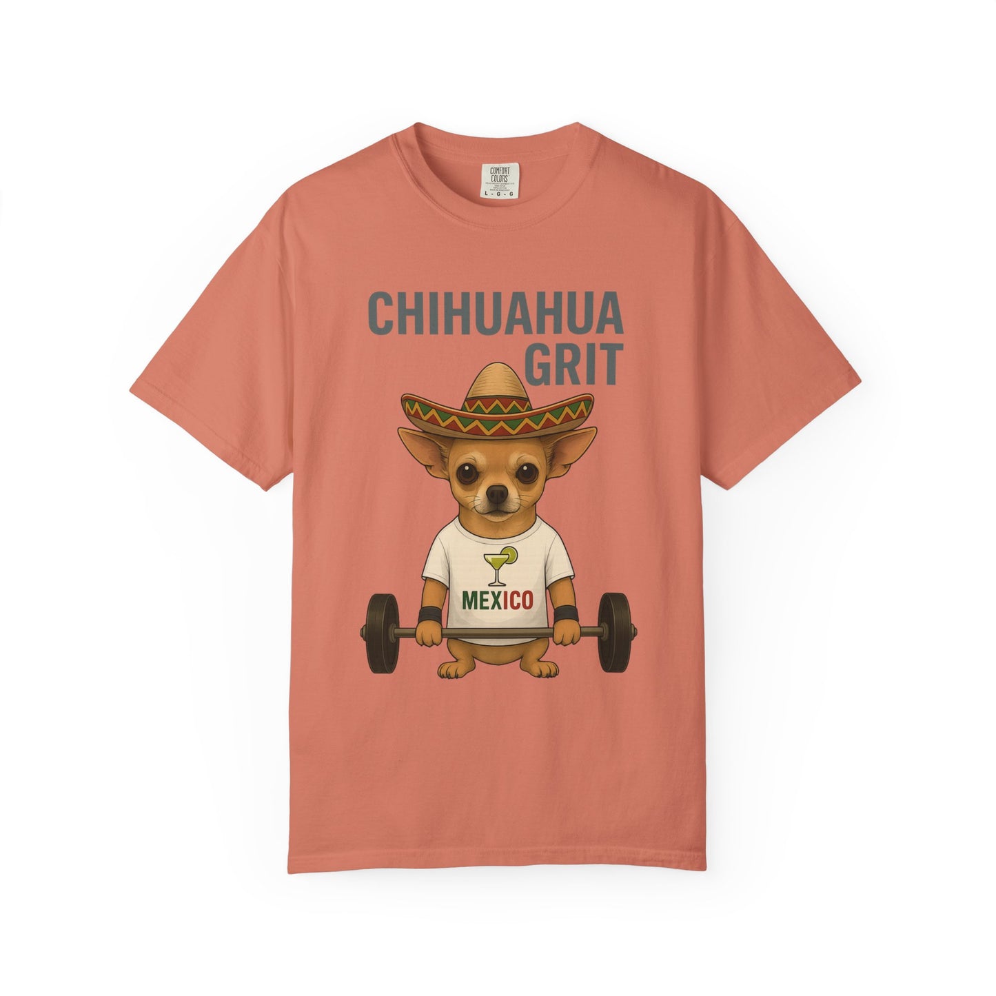 JABU GRIND - CHIHUAHUA: A Fun, Dog-Loving Gym Tee for NZ & AU Humans JABU© • JustAboutBeingU®