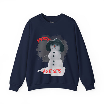✅ AU/NZ Frosty as It Gets Sweatshirt - Cozy Unisex Crewneck for Winter Celebrations FROSTY