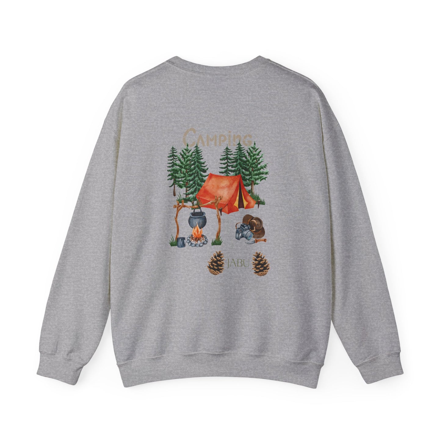 ✅ AU/NZ Cozy Camping Crewneck Sweatshirt - Nature-Inspired Design CAMPING! Back To Nature!