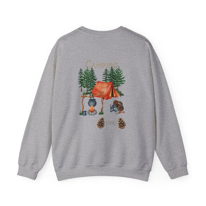 ✅ AU/NZ Cozy Camping Crewneck Sweatshirt - Nature-Inspired Design CAMPING! Back To Nature!