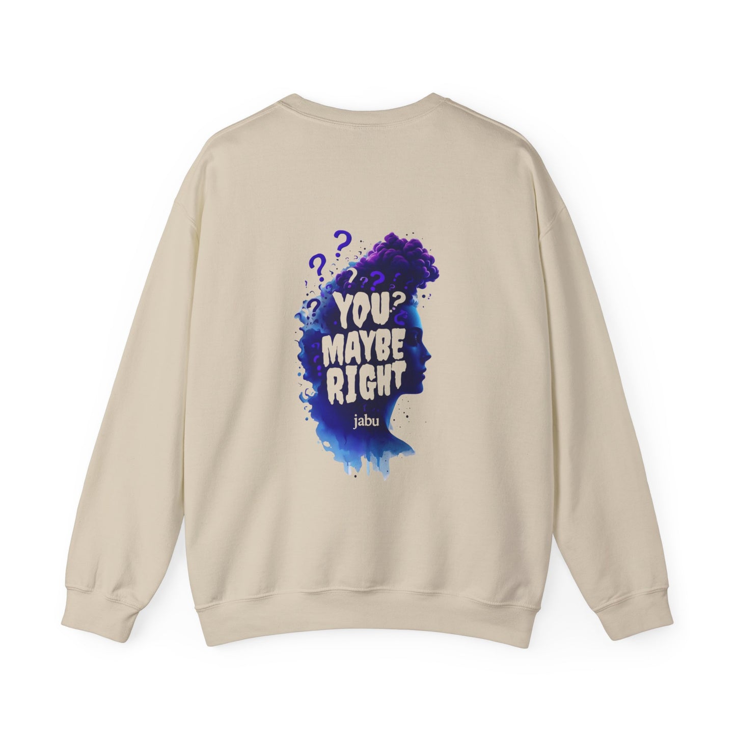 ✅ AU/NZ Unisex Heavy Blend Crewneck Sweatshirt - 'You Assume Incorrectly' Graphic