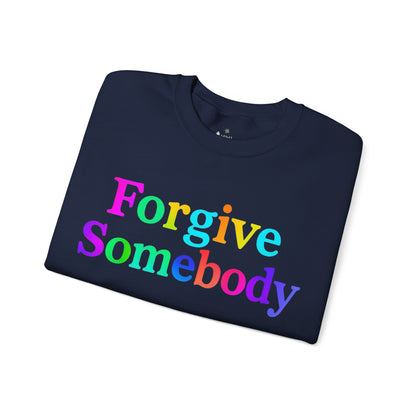 Neon Forgive Somebody Sweatshirt